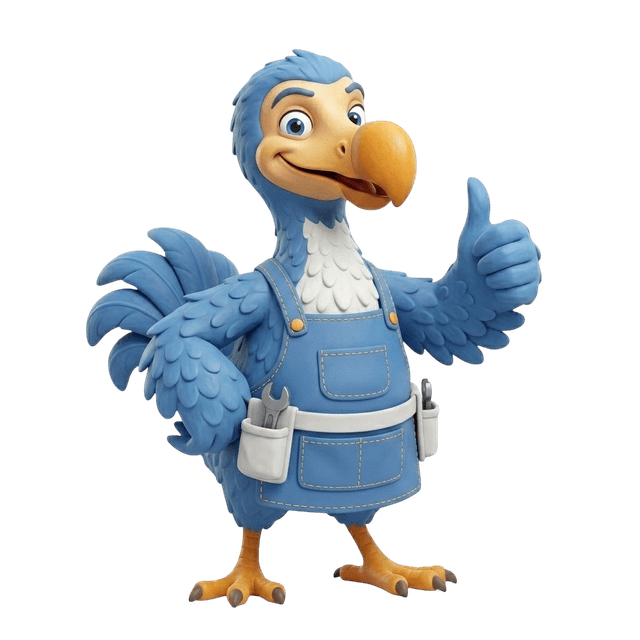 Mascotte Dodo Prop